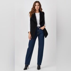 (#58)KENNETH BLAKE New York Faux Fur Teddy Vest